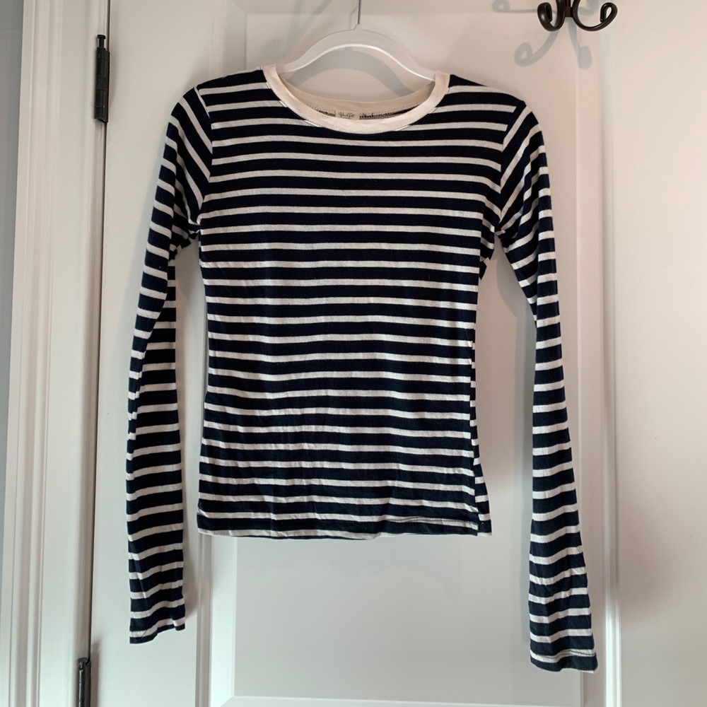 Brandy Melville Striped Long Sleeve Shirt